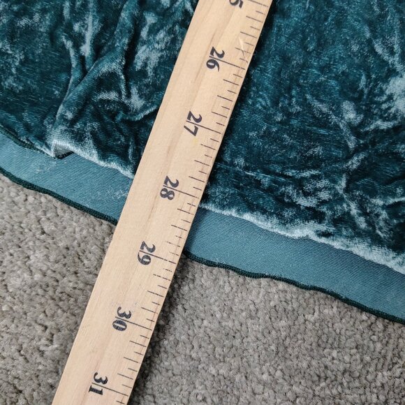 Wilfred Women's Wrap Dress Size 0 Velvet Blue Green Rayon Silk Feminine Stylish - Picture 8 of 8